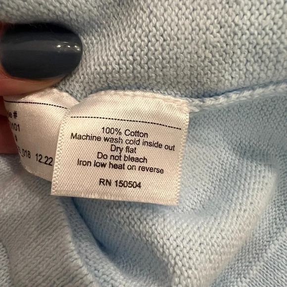 Classic Prep Ellis Sweater in Nantucket Breeze - Picture 2 of 5